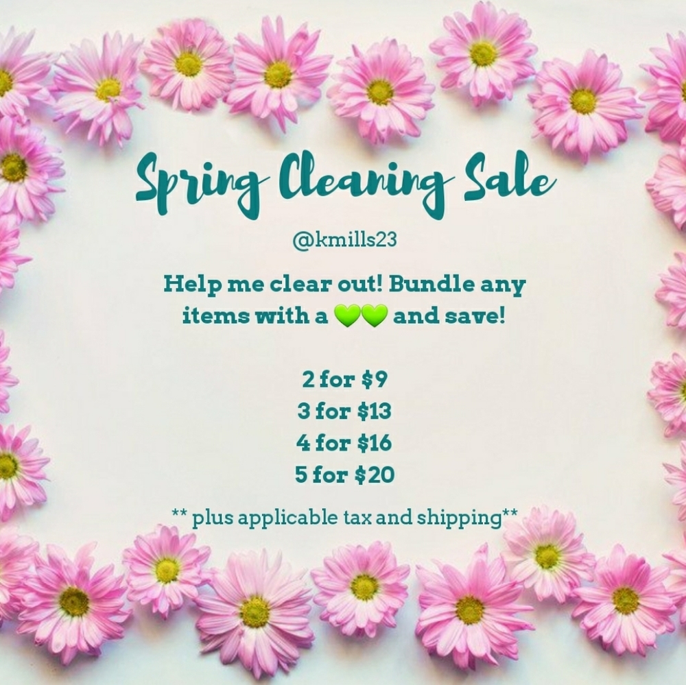 SPRING CLEANING BUNDLE SALE